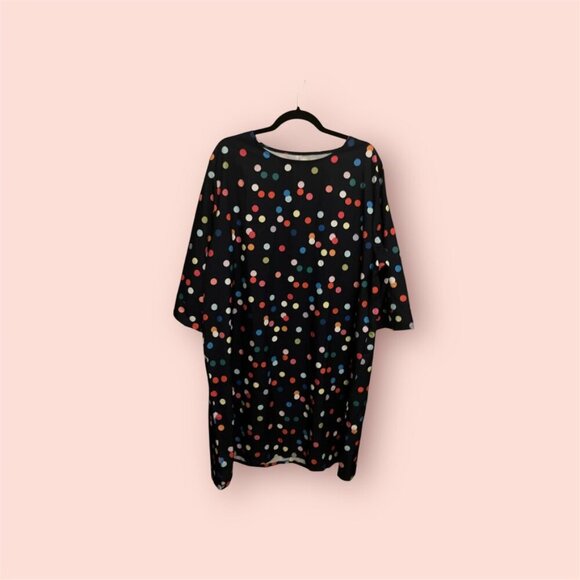 Plus Sized Polka Dot Dress - Picture 1 of 6